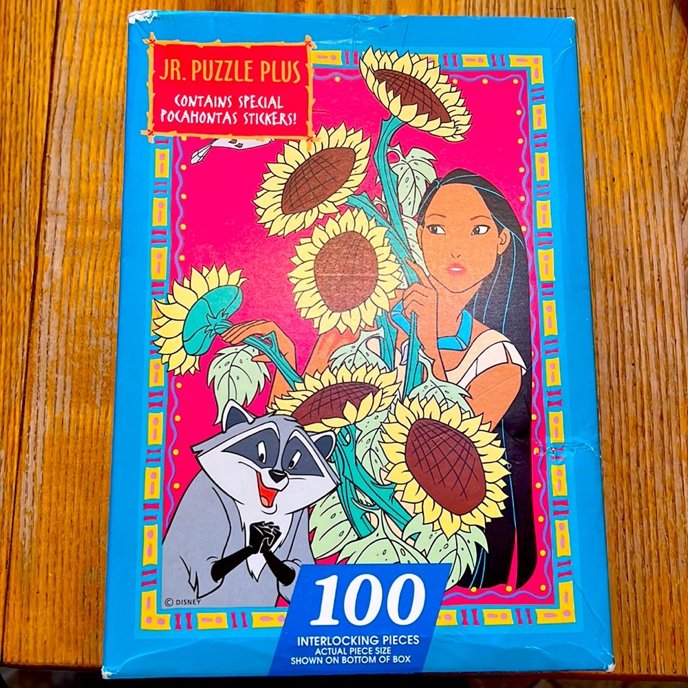 100 Piece Pocahontas Puzzle